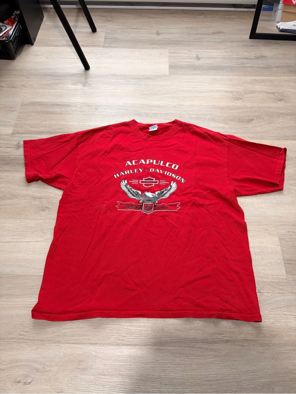 Harley-Davidson Acapulco Red Graphic Tee